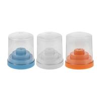 Cabilock Organisateur pour 3 embouts de ponceuse à ongles : Boîte de rangement anti-poussière pour 48 têtes de ponceuse - Présentoir pour accessoires de manucure