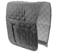 Cabilock Organiseur Accoudoir de Canapé Résistant avec Porte-gobelet Pochette Latérale pour Téléphone et Accessoires Rangement Fauteuil Pratique et Peu Encombrant