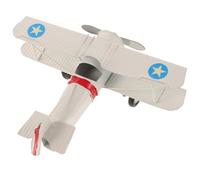 Cabilock Ornement Avion Rétro Modèle de Avion Vintage pour Décoration de Maison pour Garçon Fille avec pour Salon et