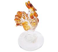Cabilock Ornement De Coq Ornements De Poulet Miniatures Statues De Poulet Statuette De Poulet Figurine De Poulet Statue De Coq Ferme Poulets Figurine De Collection Coq Maison Cristal