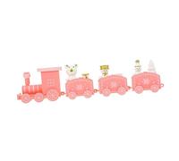 Cabilock Ornement de Noël Forme de Petit Train pour Décoration de Bureau de Noël Charmant