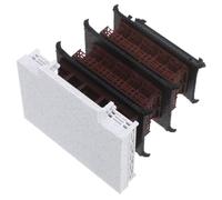 Cabilock Ornement Miniature de Pavillon Asiatique à Trois Étages en Plastique Détails Complexes et Design Classique, Décoration Élégante pour Bureau ou Étagère