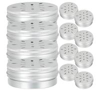 Cabilock Outil de Dressage Olfactif pour Chiens 12 Pièces Boîte à Odeur Chien en Aluminium Capacité 60ml Améliore L'aptitude Flair pour Entraînement