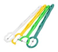 Cabilock Outils D'entraînement Langue pour Rééducation Parole Ensemble de 4 en Acier Inoxydable et Plastique et Amélioration Prononciation lors d'exercices Oraux