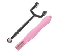 Cabilock Outils Nail Art Aimant Chat Yeux 2pcs en Plastique Forme Cœur et Y pour Manucure DIY Réponse Magnétique Rapide Voyage