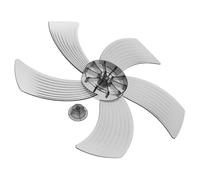 Cabilock Pales Ventilateur Plastique avec Cache Écrou Accessoires Ventilateur Pied Rechange pour Bureau et Salon