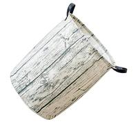 Cabilock Panier à Linge Pliable Rangement Pratique Pour Vêtements Jouets Et Accessoires Panier De Stockage Ronde Avec Poignées Pour Chambre Et Salle De Bain Design Élégant