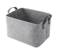 Cabilock Panier De Rangement En Feutre Portable 13.00X9.06X7.87 Pouces Avec Poignées Organisateur Polyvalent Pour Bureau Cuisine Salon Chambre