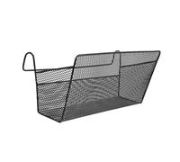 Cabilock Panier De Rangement Suspendu Grosse Taille Pour Lit Superposé En Métal Noir, Organiseur Sans Perçage Pour Dortoirs Étudiants, Accessoire Pratique Pour Chambre,