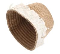 Cabilock Panier De Rangement Tissé Jute Naturel Organisateur Décoratif Pour Maison Salle De Bain Chambre Et Salon Pour Jouets Magazines Et Accessoires De Toilette