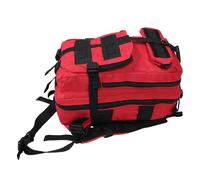 Cabilock Paquet à Dos de Randonnée Extérieur en Tissu Oxford Imperméable Rouge Grosse Capacité Multi-Compartiments Léger et Confortable Poche D’Urgence Camping Trekking et Cyclisme