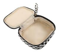 Cabilock Paquet à Main Imperméable en PU Fermeture Éclair pour Protections Hygiéniques, Petite Pochette Maquillage Pratique et Élégante pour Femmes au Style