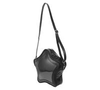 Cabilock Paquet Bandoulière Ita Étoile en Cuir PU à Fenêtre Transparente | Capacité, Compartiments Multiples et Divisions Internes, Bandoulière Large Réglable, pour Étudiantes, Festivals et Petits