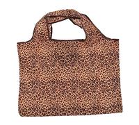 Cabilock Paquet De Courses Léopard Grand Format 210d Oxford en Tissu Résistant Pliable Léger Réutilisable pour Épicerie Et Rangement Portable