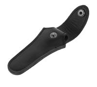 Cabilock Paquet de Rangement pour Embouchure de Trompette en Cuir de Vache Noir Petit Format Protection Portable pour Accessoires D’Instruments de Musique Fermeture à Bouton Sécurisée