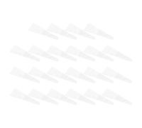 Cabilock Paquet Réutilisables et Imperméables en Plastique Transparents pour Bouquets de Fleurs Lot de 100 Pièces, pour Shower et Bridal Shower