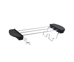 Cabilock Partie Grille- Grille- Réchauffement Rack en Acier Inoxydable Porte- Sandwich Rack Titulaire Gril Réchauffement Rack Grille- Accessoires- Taille L Accessoire Grille-