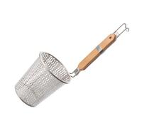 Cabilock Passoire Inox Fine Maille avec Manche Écumoire Cuisine pour Pâtes Raviolis et Nouilles Tamis Filtrant Robuste et