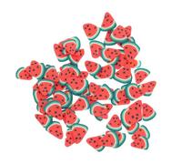 Cabilock Patch pour Ongles en Pâte Polymère Fruits 5 Sachets 10 G Décorations DIY Nail Art Fête Manucure Coque Téléphone