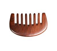 Cabilock Peigne de Massage en Bois Naturel à Dents Larges Portable et Robuste Soin du Cuir Chevelu pour Usage Quotidien Massage Relaxant et Prévention des Nœuds pour Cheveux Sensibles