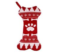 Cabilock Pendentif de Chaussette de Noël Forme de Patte de Chien Décoration Classique pour Créer Une Ambiance Festive pour Offrir des Surprises Aux Famille