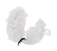 Cabilock Perruque Juridique Ajustable Blanche pour Homme Cosplay Avocat Réaliste pour Soirées Déguisées Théâtre et Événements de Rôle