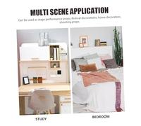 Cabilock Petit Écran Pliant Décoratif Quatre Beautés Résine Cloison Vintage pour Séparation Chambre et Salon Meuble Décoratif Polyvalent pour Bureau et Intérieur