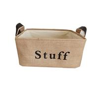 Cabilock petit panier corbeille paniers pour l'organisation drapeau de pénalité de football jaune seau de rangement avec poignées organisateur de stockage Facile panier de rangement Boîte