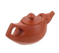 Cabilock Petite Théière Kung-fu en Argile Violette Zisha 200 Ml, Théière Rétro Artisanale Poignée Ergonomique pour Infusion de Thé, Maison, Bureau et Pique-niques