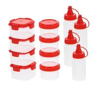 Cabilock Petites Boîtes À Sauce 12 Pièces Pots À Sauce Condiments Pour La Maison En Plein Air Barbecue Pique- Récipient À Sauce