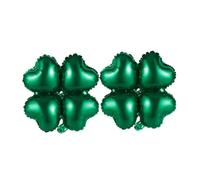 Cabilock Pièces accessoire photo pour le jour de la patrick ballon en aluminium cadeau de fête triphala trefle ballons de fête ballons en aluminium En forme de coeur