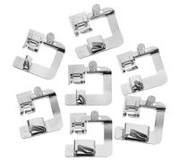 Cabilock Pied de Couture Remplaçable 7 Pièces en Métal pour Machine à Coudre Électrique Accessoires pour Bordure et Ourlet Adaptés la Couture Domestique
