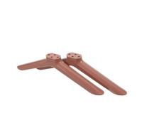 Cabilock Pieds de Meuble télé Socle TV Meuble TV Support d'écran Stands de télévision Rose Gold
