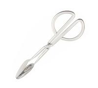 Cabilock Pince à Salade Acier Inoxydable Forme Ciseaux Pince de Cuisine Robuste Multifonction pour Buffet et Pâtisseries Antirouille et Sécurité Alimentaire