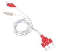 Cabilock Pince de Fil Corps Éscrime Rouge Cordon Transparent Fiable et Résistant pour Fleuret et Masque Accessoire Essentiel Équipement Escrime