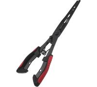 Cabilock Pince de Pêche Multifonction en Acier Inoxydable Long Bec Aigle Pince Dégorgeoir Rouge pour Eau Douce et Salée Outil Extérieur Camping et Survie Retrait Précis des Hameçons