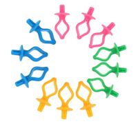 Cabilock Pinces à Canette De Couture En Silicone 12 Pièces, Clips Porte-fils Résistants, Transparentes, Pour Couturières, Organisation Atelier, Accessoires Couture Polyvalents, Usage Quotidien