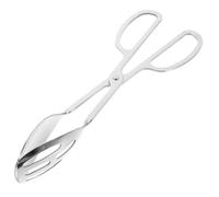 Cabilock Pinces Alimentaires Design Ergonomique et Légères Argentées en Acier Inoxydable pour Buffet, Barbecue Cuisine Pratique