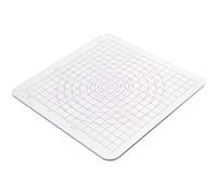 Cabilock Planche à Rouleaux en Acrylique Blanc Ergonomique pour Modelage et Sculpture en Argile Coins Arrondis Multi-usage pour Poterie et Terre Glaise