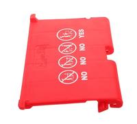 Cabilock Planche de Chariot Épicerie pour Garçon et Filles en Plastique Rouge, Installation Facile et Confortable pour Caddie de Supermarché