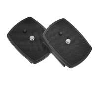 Cabilock Plaque de Montage 2 pièces avec vis 1/4 pour trépied, Conception fiable pour caméra DSLR en Usage Photographique