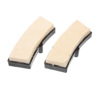 Cabilock Plaquettes de Frein en Feutre pour Vélo d'Appartement Paire de Patins de Frein Antidérapants en Acier Inoxydable Compatibles Vélo d'exercice Indoor pour Résistance Réglable et