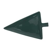 Cabilock Plat de service de Noël : Plateau en céramique pour sapin de Noël pour les fêtes - Plat de service de Noël pour desserts, collations et petits-déjeuners, taille L