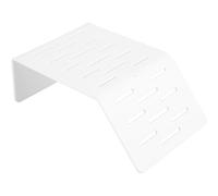 Cabilock Plateforme de Repos comme Plateforme de Lézardage Terrarium en Plastique Blanche Stable et Pratique pour Tortues et Reptiles pour L'alimentation