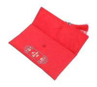 Cabilock Pochette Rouge Chinoise Résistante pour Sac de Rangement Tissu Style Mariage Motifs Festifs pour Nouvel An et Célébrations