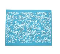 Cabilock Pochoir pour Sérigraphie Lavable 080, Gabarit de Transfert de Maille Réutilisable, Modèle D'impression Soi-même, Pochoir de Sérigraphie Précis pour Loisirs Créatifs et Décoration