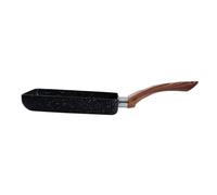 Cabilock Poêle Japonaise Tamagoyaki Antiadhésive Aluminium pour Omelettes et Crêpes Poêle à Petit Déjeuner Multifonction Compatible Induction Revêtement Sans Produits Chimiques Chauffe