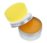 Cabilock Polish Cire Abeille pour Meubles Conditionneur Cire Solide pour Sols Dur et Stratifié et Améliore la avec Éponge