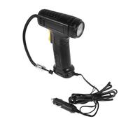 Cabilock Pompe à Air Électrique Compacte et Légère pour Pneus de Voiture et Vélo, Manomètre Analogique Filaire, Pompe à Pneus Portable Multifonction pour Gonflage Rapide et Précis, Usage