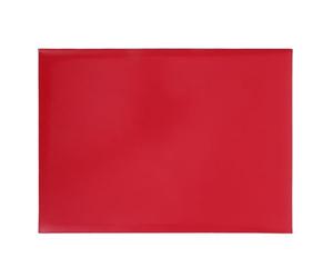 Cabilock Porte-certificat et Fentes D'angle Rouge Élégant Format Lettre avec Couverture Rigide Matelassée Dossier de Diplôme Polyvalent pour Organisation Horizontale et Verticale